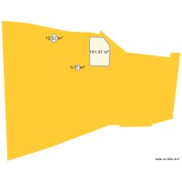 Plan exterieur avec cadastre