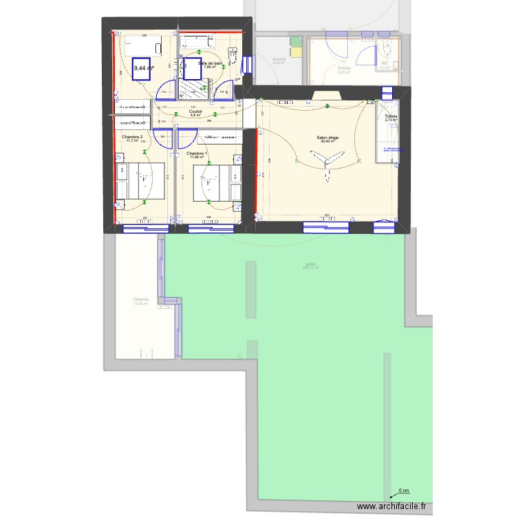 2024 071. Plan de 28 pièces et 432 m2