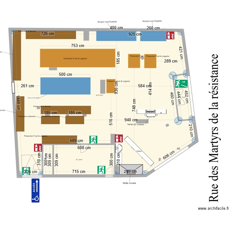 PLAN Méru. Plan de 3 pièces et 239 m2