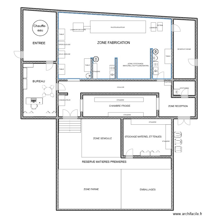 FIORELLA. Plan de 9 pièces et 347 m2