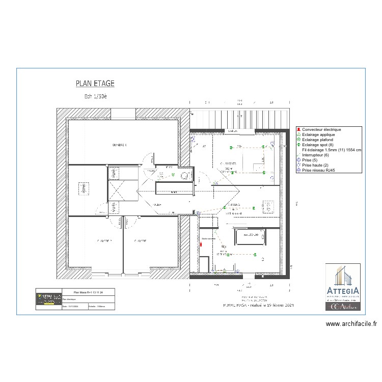 Plan Masa R+1 13 11 24. Plan de 0 pièce et 0 m2