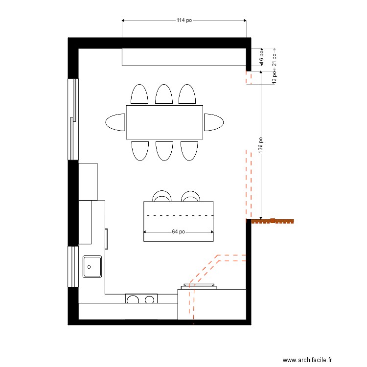 Josette Cuisine1. Plan de 0 pièce et 0 m2