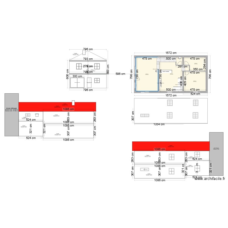 plan officiel. Plan de 11 pièces et 216 m2