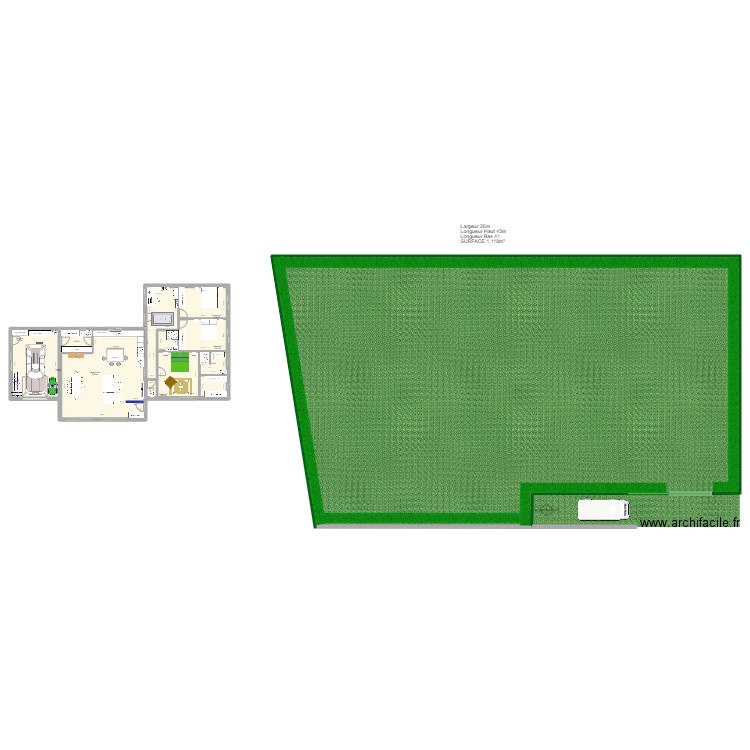 Ploulec'h_sur_haies. Plan de 9 pièces et 177 m2