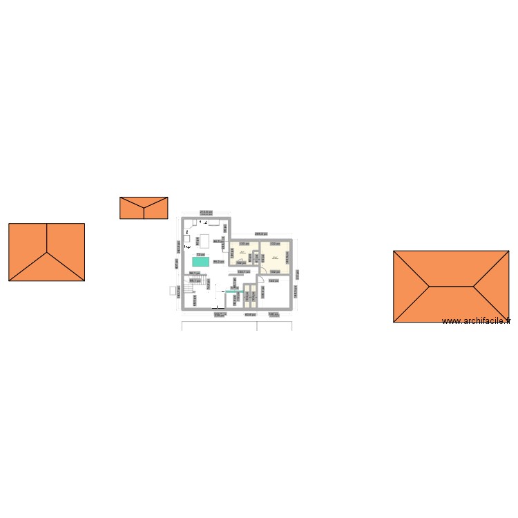 MARKPOU_2. Plan de 5 pièces et 24 m2