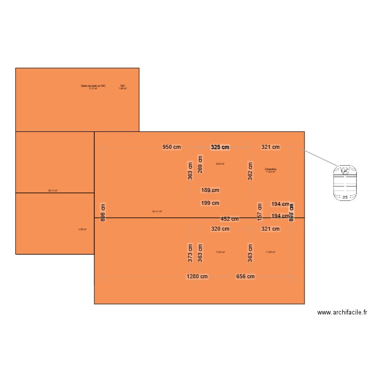 maison 2d2. Plan de 12 pièces et 152 m2