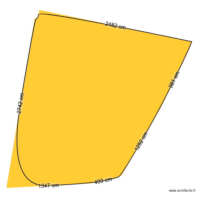 Projet FOISSAC. Plan de 0 pièce et 0 m2