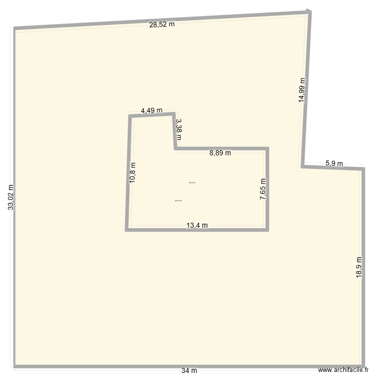 TEREOS. Plan de 2 pièces et 1156 m2