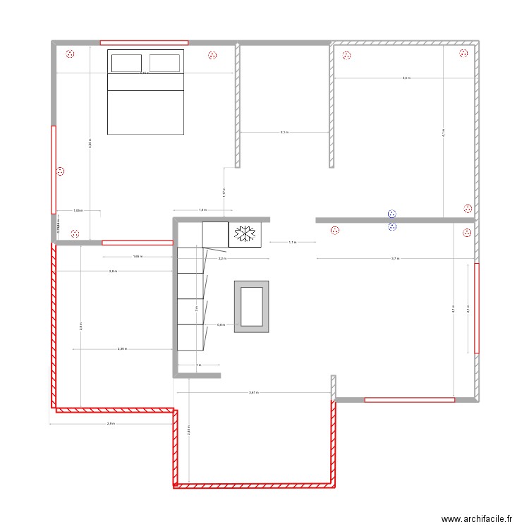 PLAN MAISON JOLOUIS. Plan de 0 pièce et 0 m2