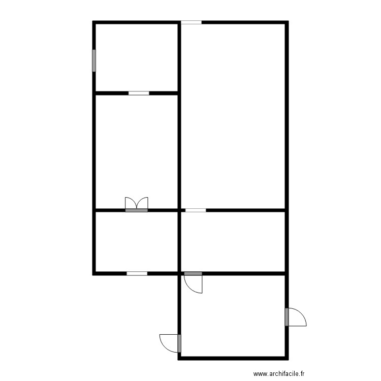 CLEMENT ribeaucourt. Plan de 6 pièces et 106 m2