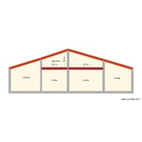 Mezzanine plan de coupe