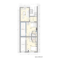 St Gilles Chee Woo 229 -1er etage avec chambre annexe
