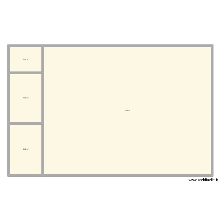 Plan local Cournon d'Auvergne. Plan de 4 pièces et 326 m2