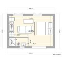 studio 20m2 modèle 1