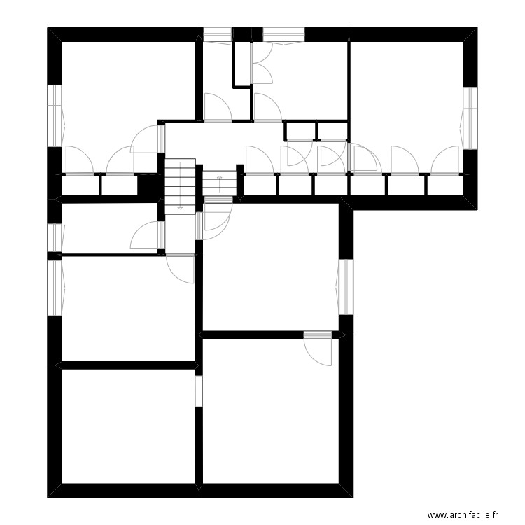 DUBOIS. Plan de 24 pièces et 318 m2