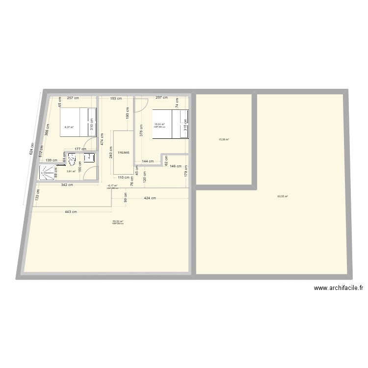 plan dolus dupin Argentin dupin. Plan de 14 pièces et 468 m2