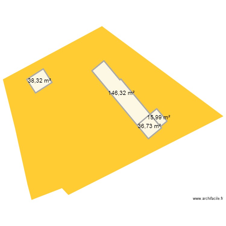 ARCHIFACILE LONGERE FAMILLE BOUVREE. Plan de 4 pièces et 237 m2