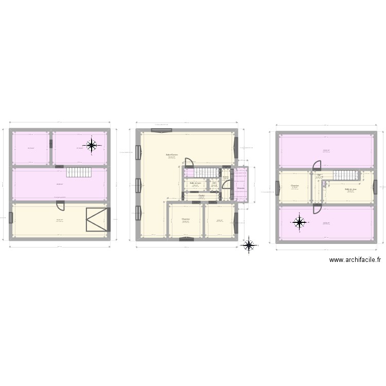 ML24006435 FOLKMANN. Plan de 19 pièces et 264 m2