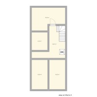 Plan maison container deuxième niveau