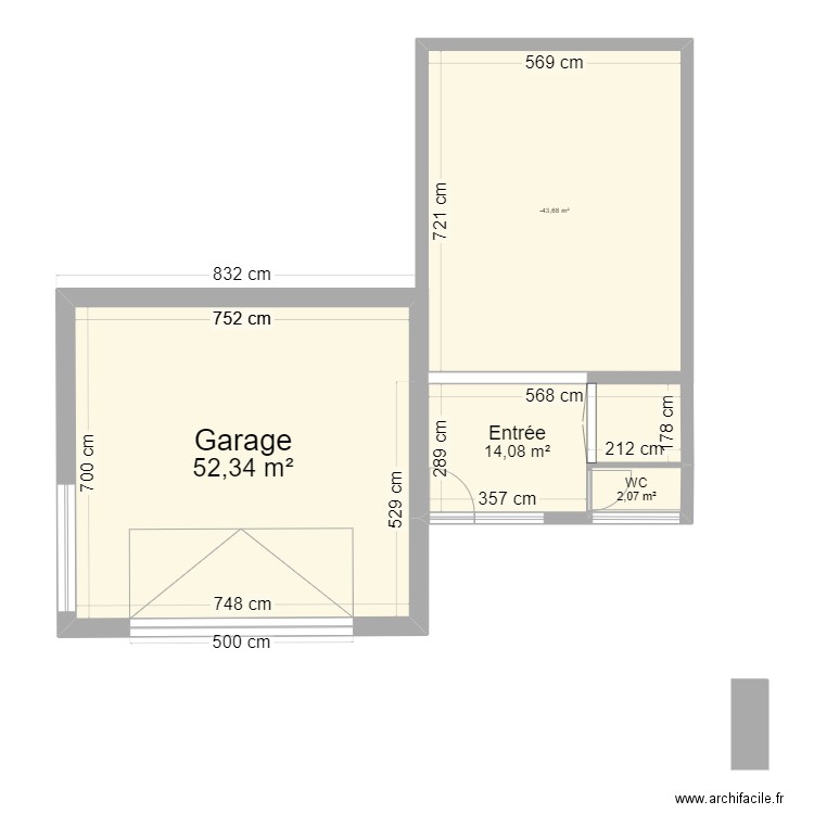 MAISON NEW. Plan de 4 pièces et 109 m2