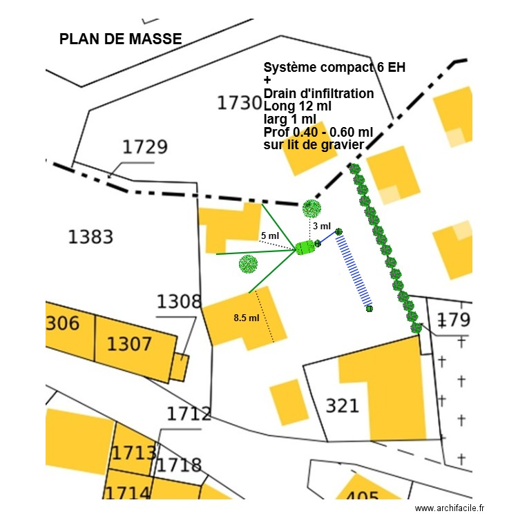 VAÏSSE. Plan de 0 pièce et 0 m2