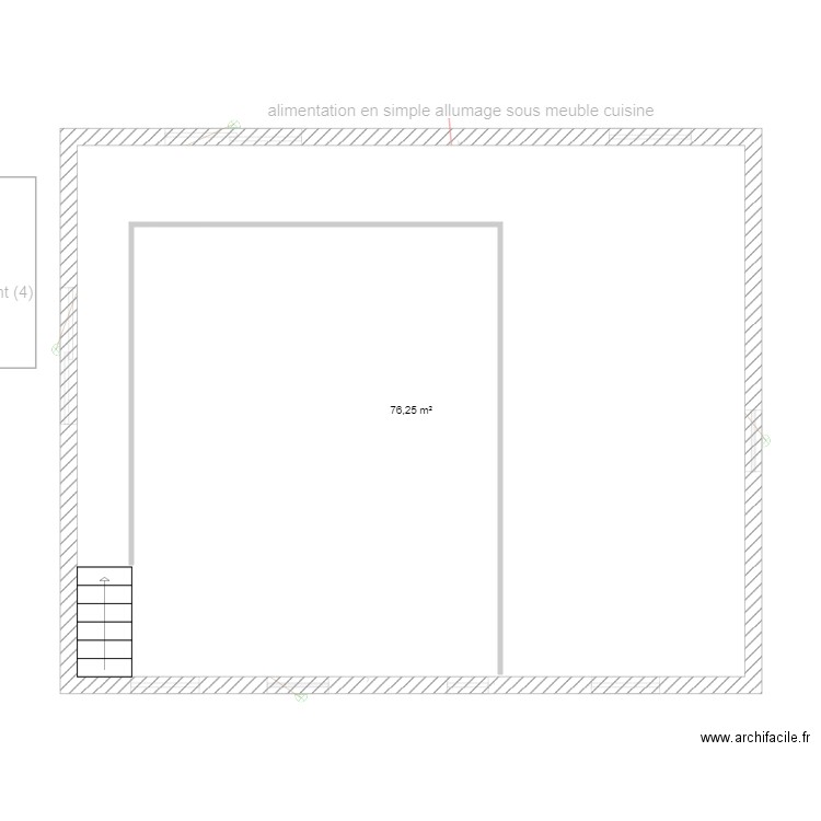 coco etage. Plan de 13 pièces et 225 m2