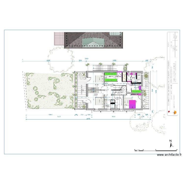 julien 18 sept. Plan de 1 pièce et 2 m2