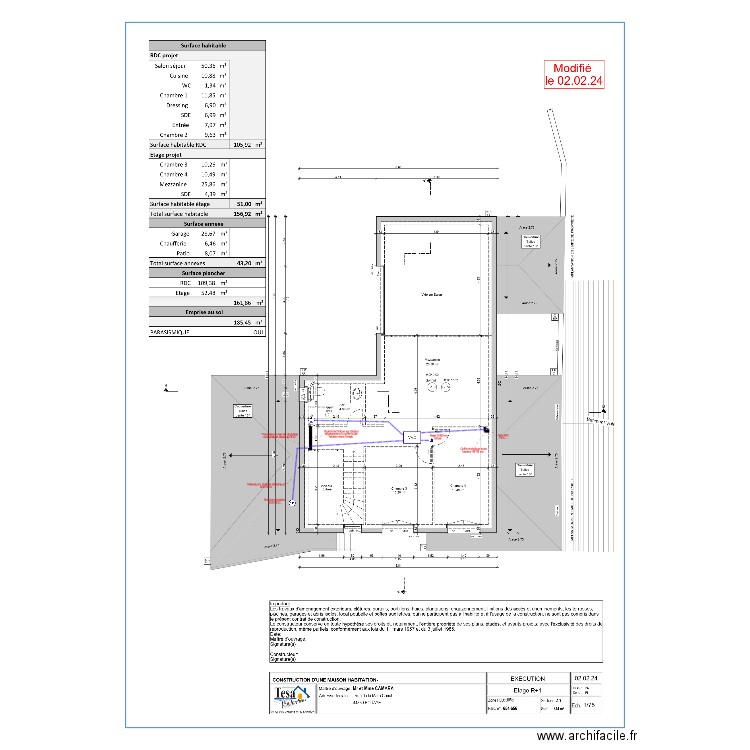 M.CAMARA VMC étage . Plan de 0 pièce et 0 m2