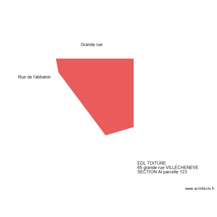 TOITURE VILLECHENEVE. Plan de 0 pièce et 0 m2