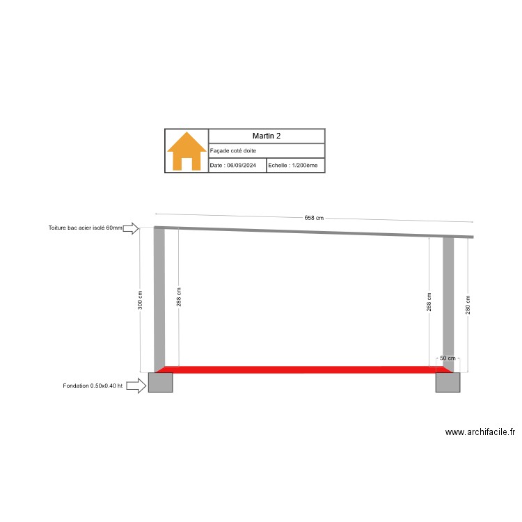 Martin 2. Plan de 0 pièce et 0 m2