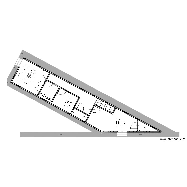 ARMATAN ÉTAGE 2. Plan de 0 pièce et 0 m2