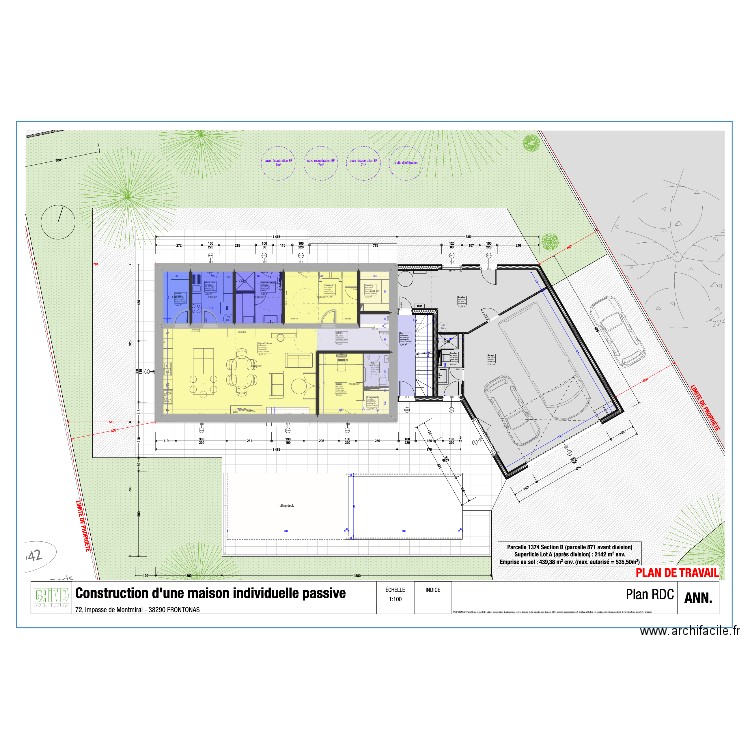 p2025 PC3. Plan de 7 pièces et 109 m2