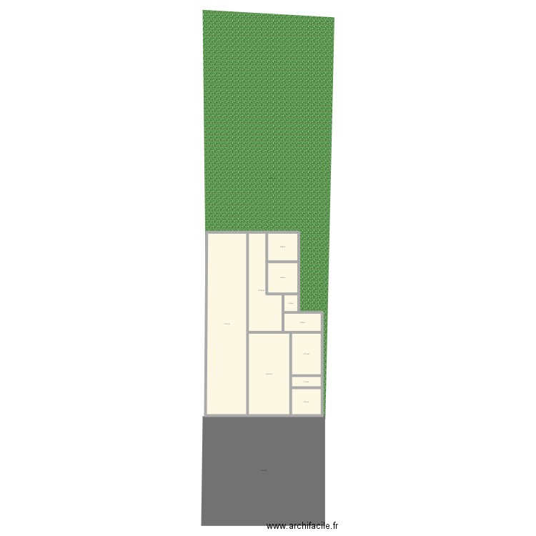 PLANO NUEVO CASA. Plan de 10 pièces et 183 m2