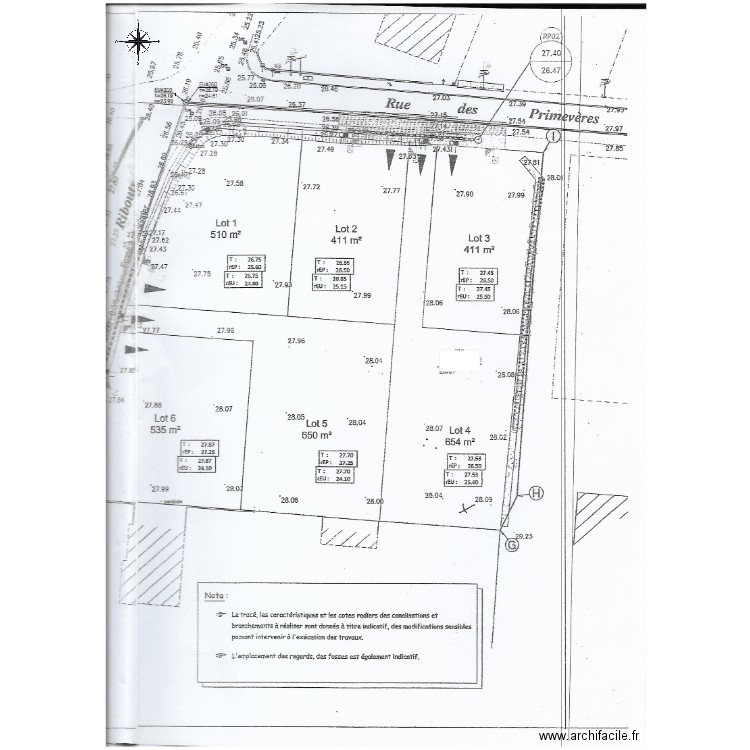 plan masse. Plan de 0 pièce et 0 m2