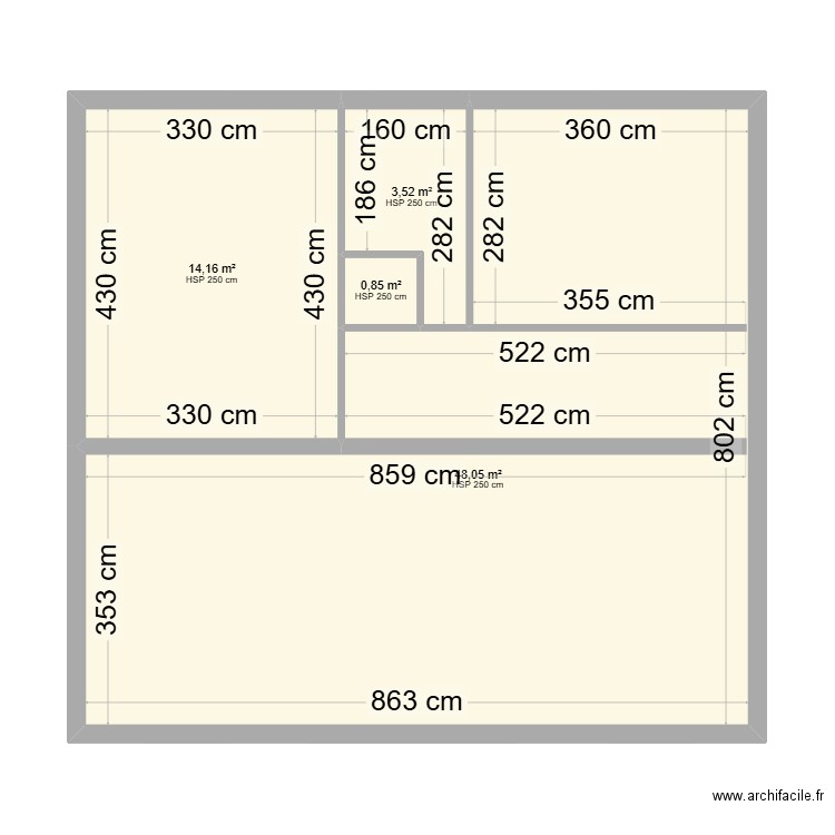 2024-09-09-maison DB étage. Plan de 9 pièces et 133 m2