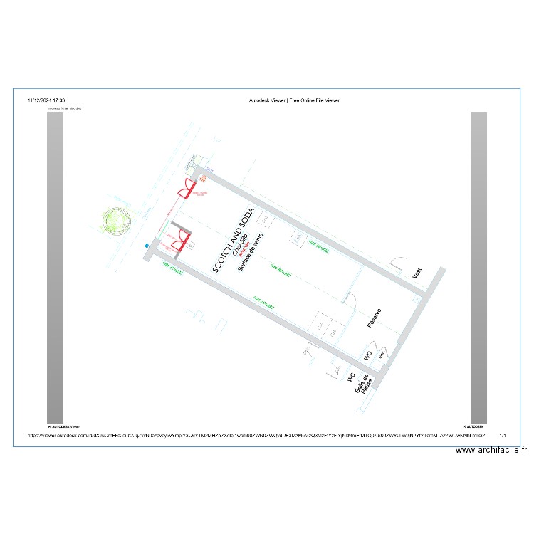 20241211_Bao_Bercy_Zoning. Plan de 0 pièce et 0 m2