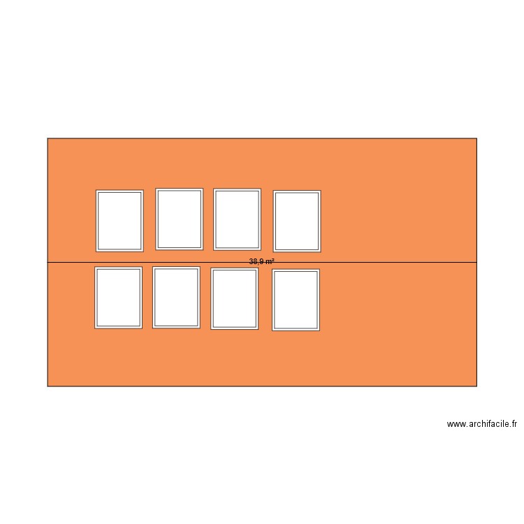 Situation 1. Plan de 1 pièce et 39 m2