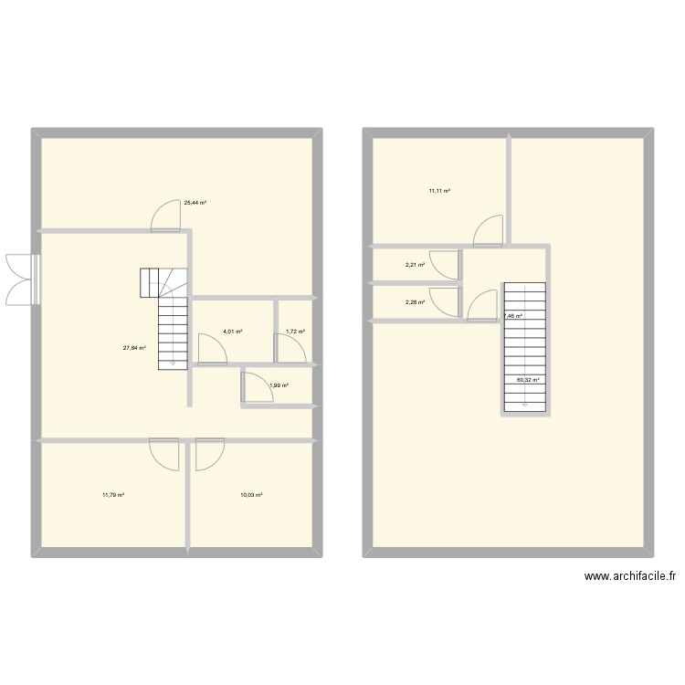 SCI CARMA. Plan de 12 pièces et 166 m2