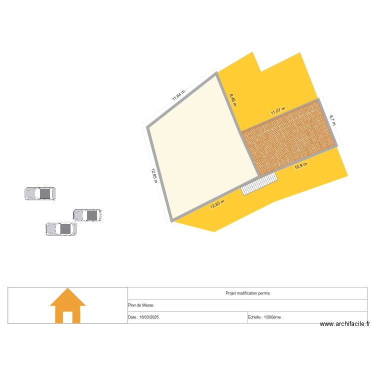 plan de amsse veyyer. Plan de 2 pièces et 217 m2