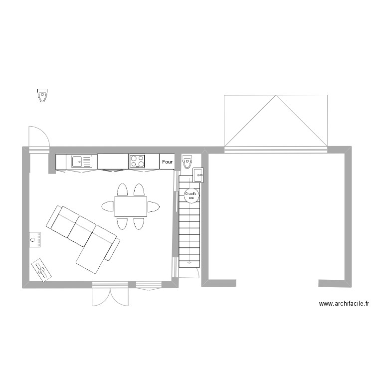 galie  RDC. Plan de 0 pièce et 0 m2