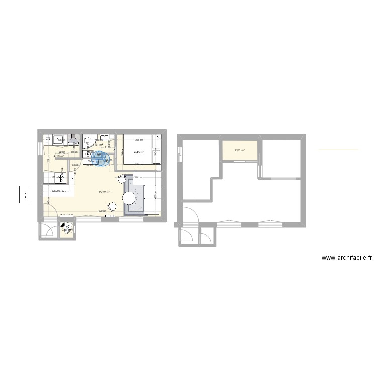 Plan 08/12/2024. Plan de 6 pièces et 28 m2