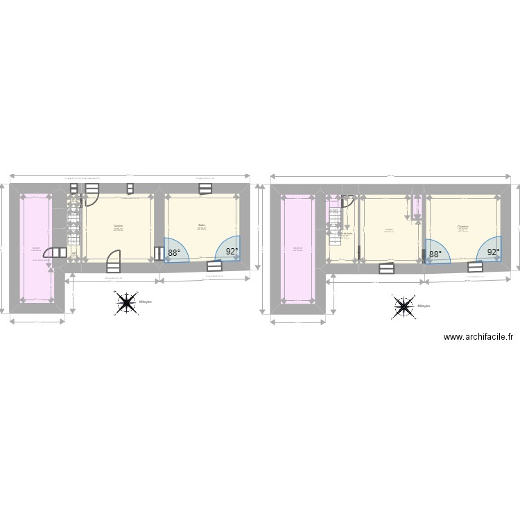 ML24007484 ARNOLDI. Plan de 12 pièces et 149 m2