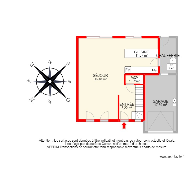 BI19762 -. Plan de 16 pièces et 158 m2