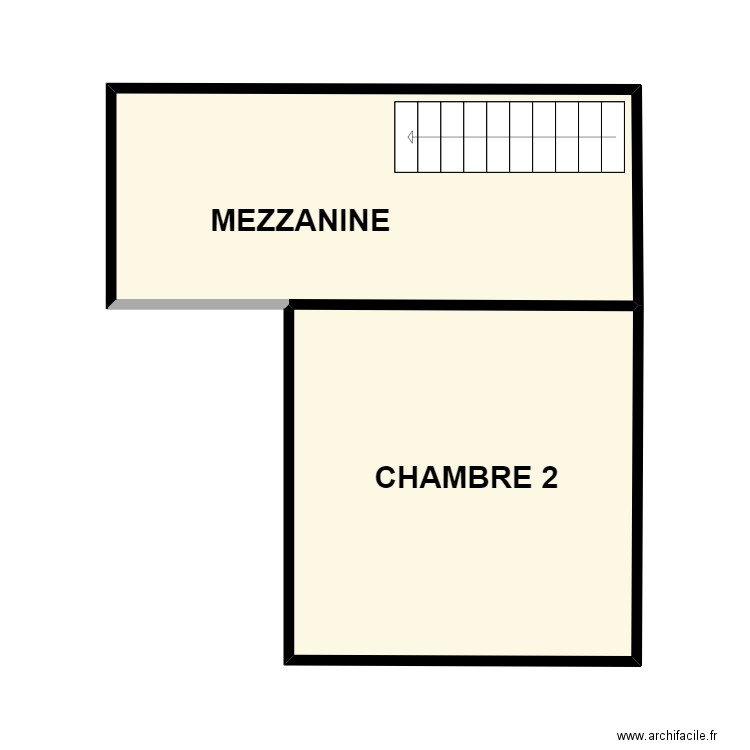 FERNANDEZ 1. Plan de 2 pièces et 29 m2