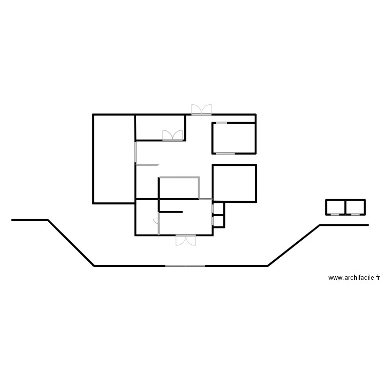 Plan Ensam. Plan de 11 pièces et 680 m2