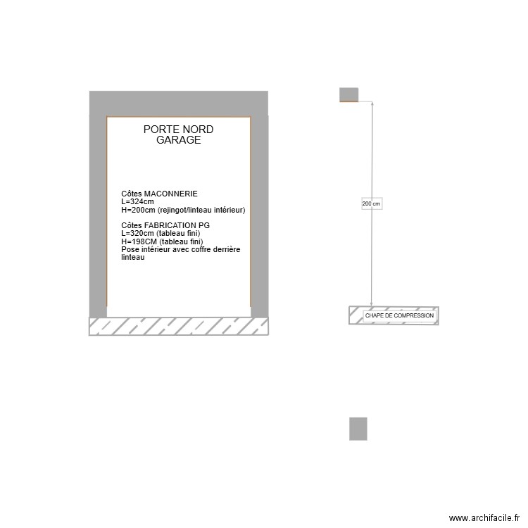 AAA - COUPE GARAGE NORD. Plan de 0 pièce et 0 m2