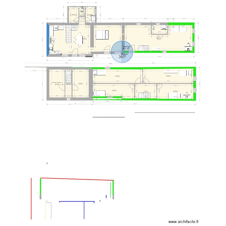 BON REPOS APRES2. Plan de 13 pièces et 187 m2