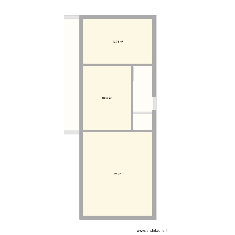 Maison Jottreau. Plan de 11 pièces et 167 m2