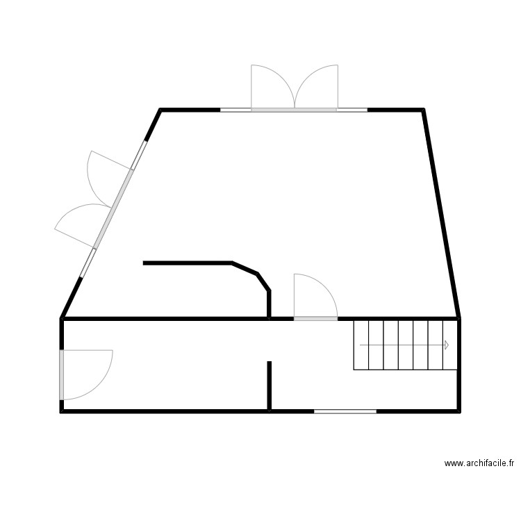 ARTCO. Plan de 2 pièces et 27 m2