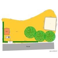 Plan de masse Carport Perville